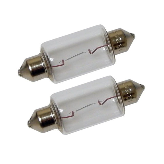 Perko Double Ended Festoon Bulbs 12V 15W .97A Pair