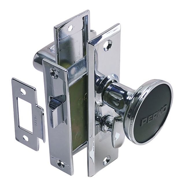 Perko Latch Set w/Turn Button Mortise