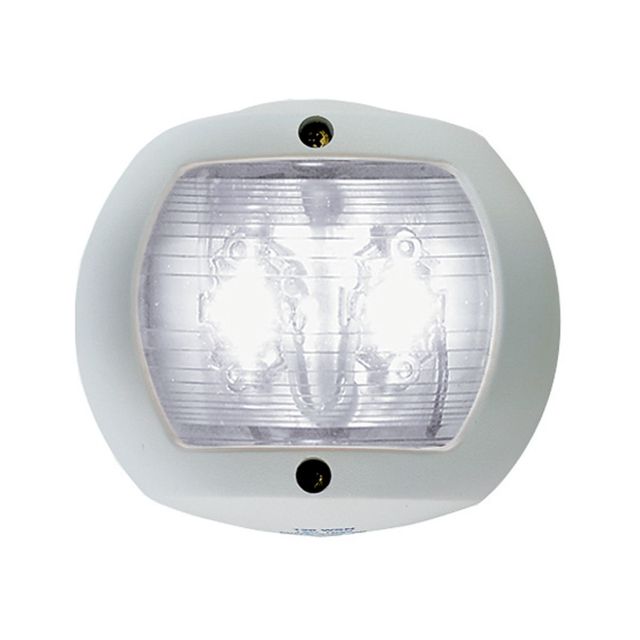 Perko LED Stern Light w/ Housing 12V White White Plastic Housing