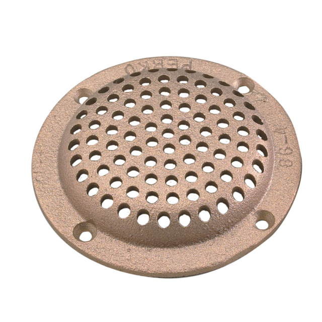 Perko Round Bronze Strainer MADE IN THE USA 5"