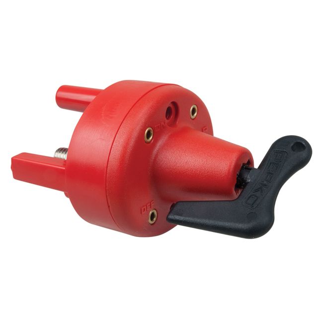 Perko Single Battery Disconnect Switch w/Mounting Ring & Legs - Bulkhead Mount - Perko