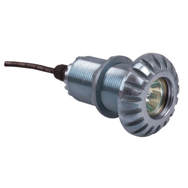 Perko Space Saver Thru-Hull Mount Underwater Light - Chrome Plated Bronze - Perko