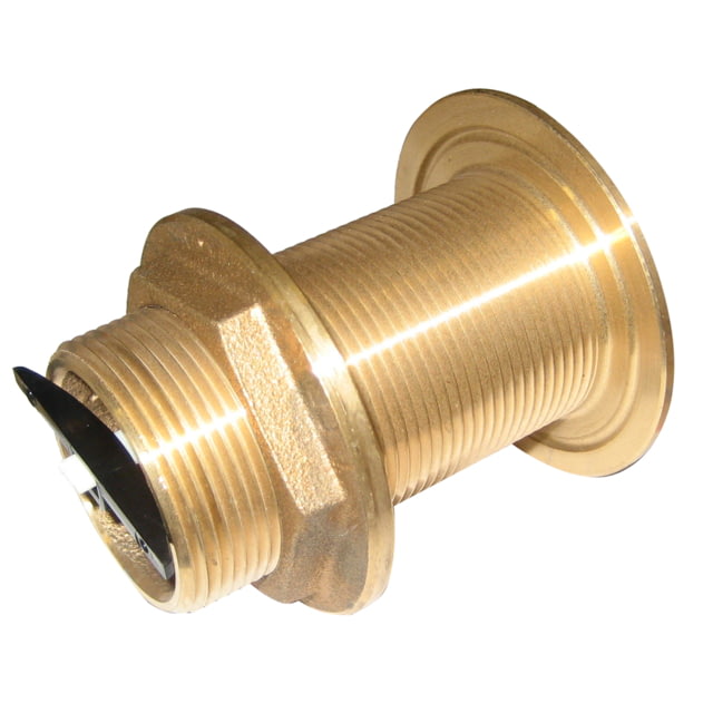 Perko Thru-Hull Fitting w/Pipe Thread Bronze MADE IN THE USA 1-1/2"