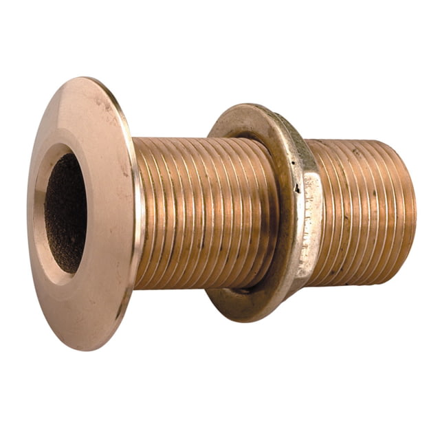 Perko Thru-Hull Fitting w/Pipe Thread Bronze MADE IN THE USA 3/4"