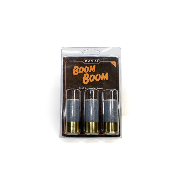 Personal Security Products Reaper Defense Boom Boom Concussion Shotshell 12ga 2" 182Db 3/ct RDG12 Boom Boom - Personal Security Products