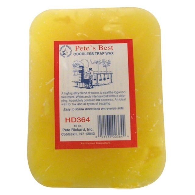 Pete Rickard Pete's Best Trap Wax Yellow Odorless 1 lb. - Pete Rickard