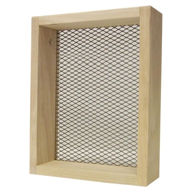 Pete Rickard Rickard Dlx Sifter 7in x9in 1/4in Mesh Wood Frame