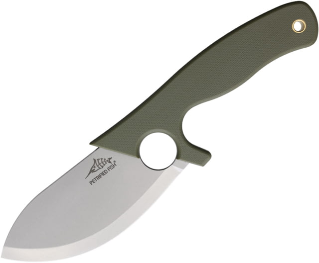 Petrified Fish EEL Fixed Blade Green - Petrified Fish