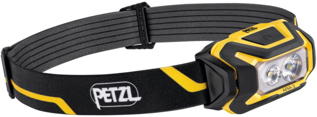 Petzl Aria 2 Headlamp Black/Yellow - Petzl