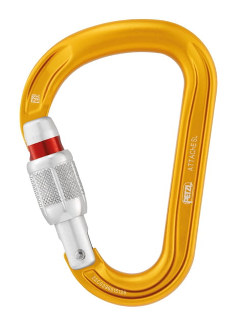 Petzl Petzl Attache Screw-Lock Carabiner Yellow - $25.95 at Optics Planet
