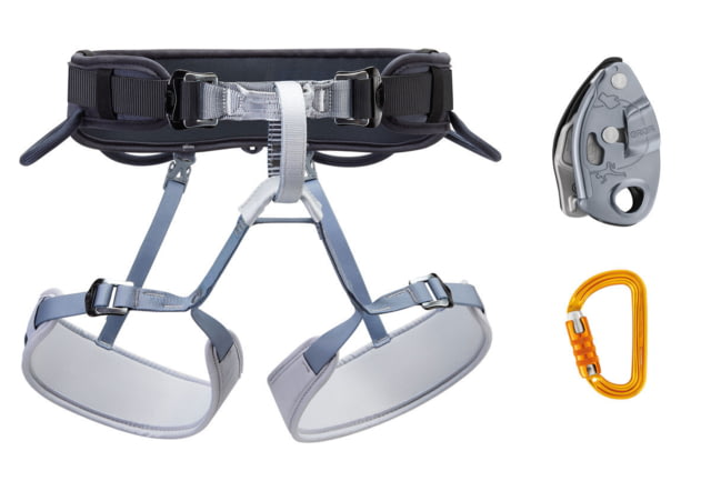 Petzl Corax Smd Tl Grigri Kit Dark Gray 1