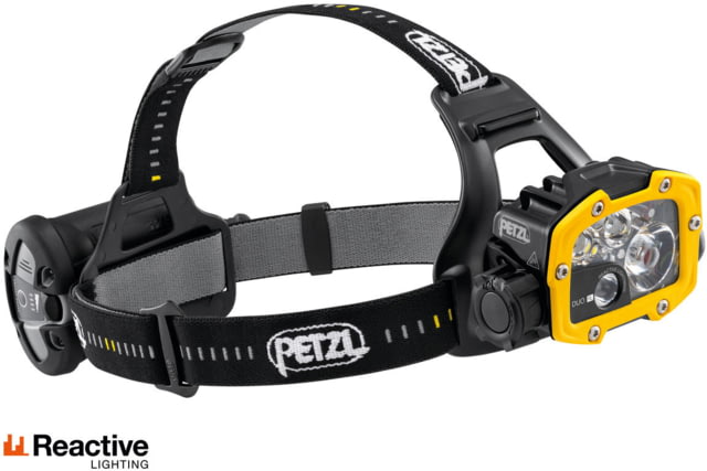 Petzl Duo RL Headlamp Black/Yellow - Petzl