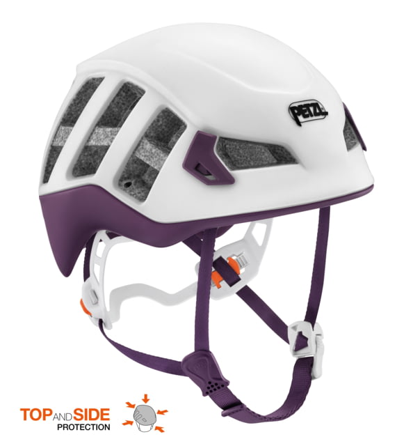 Petzl Meteora Helmet - Women's White/Violet - Petzl