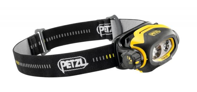 Petzl Pixa 3R Headlamp Black/Yellow E78CHR - Petzl