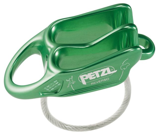 Petzl Petzl Reverso Belay Device Green - $49.95 at Optics Planet
