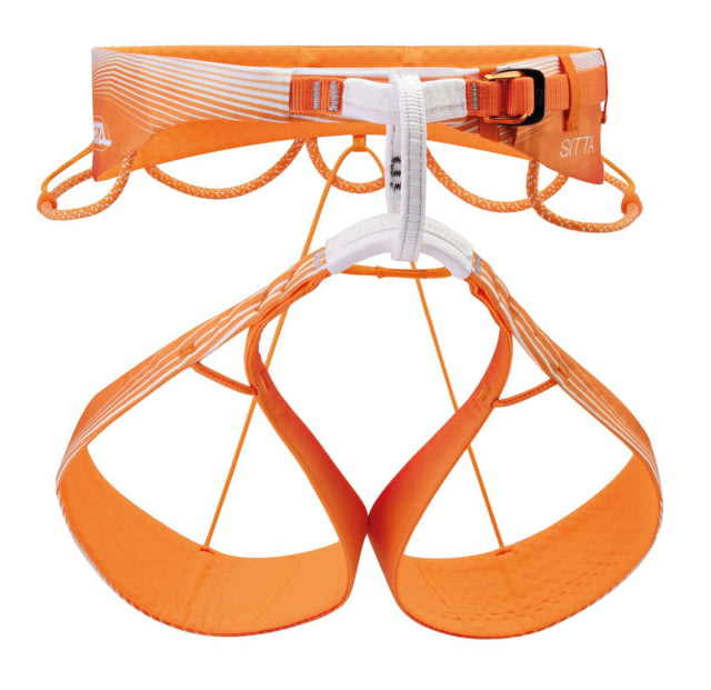Petzl Sitta Climbing Harness Orange Extra Small