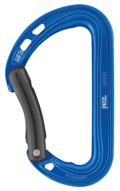 Petzl Petzl Spirit Bent Carabiner Blue - $16.95 at Optics Planet