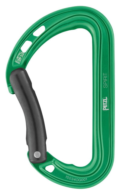 Petzl Petzl Spirit Bent Carabiner Green - $16.95 at Optics Planet