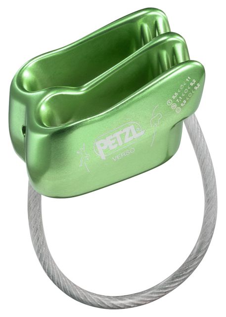 Petzl Petzl Verso Climbing Belay Device Green - $34.95 at Optics Planet