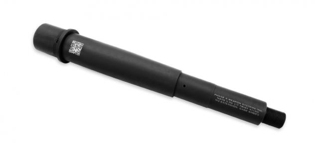 Phase 5 Weapon Systems Inc 41V50 5.56 Nato Pistol Barrel w/ M4 Extension Black 7.5in BARREL - Phase 5 Weapon Systems Inc