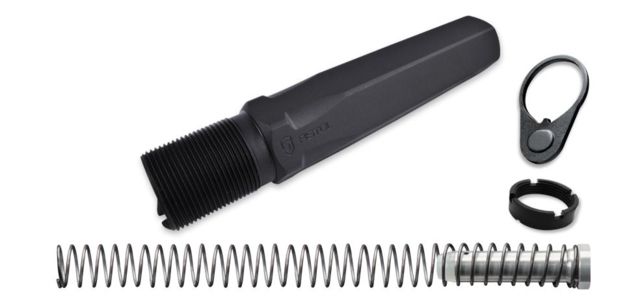 Phase 5 Weapon Systems Inc Hexone-C Complete Pistol Buffer Tube Assembly Black HEXONE-C - Phase 5 Weapon Systems Inc
