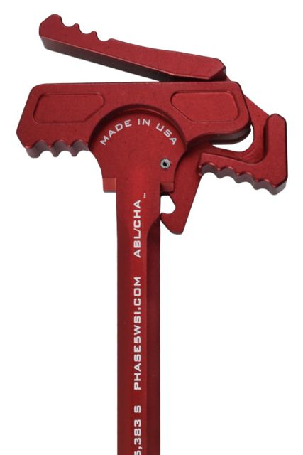 Phase 5 Weapon Systems Inc Ambi-Battle Latch/Charging Handle Assembly DPMS Gen I/LR-308/AR-10 .308 7075 Aluminum Anodized Red - Phase 5 Weapon Systems Inc