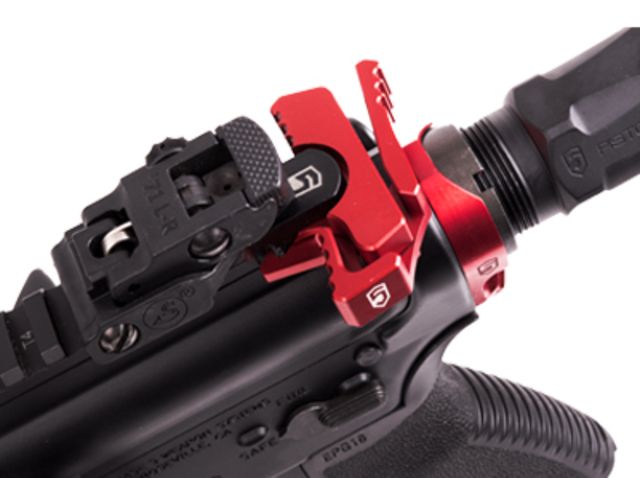 Phase 5 Weapon Systems Inc Ambi-Battle Latch / Charging Handle Assembly Red Medium - Phase 5 Weapon Systems Inc