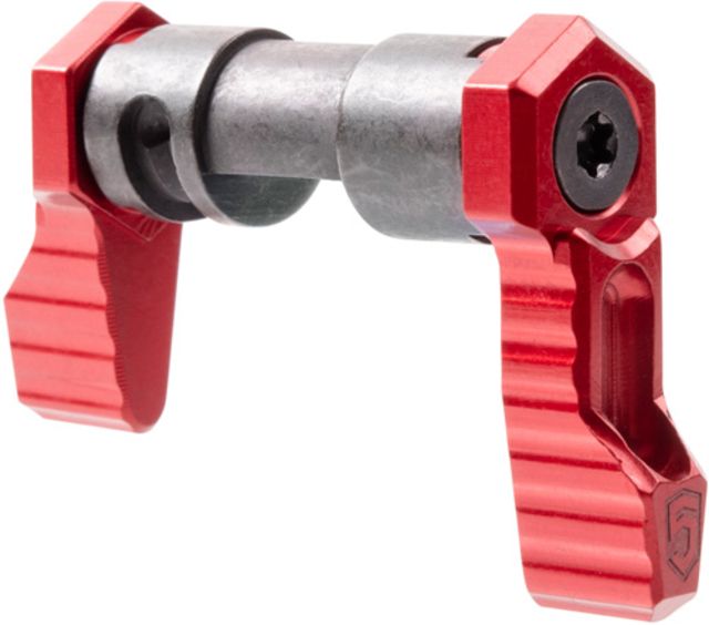 EDEMO Phase 5 Weapon Systems Inc Ambi Safety Selector 90 Degree Red Small SAFE90-RED EDEMO2 - Phase 5 Weapon Systems Inc