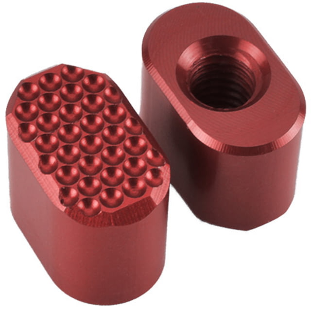 Phase 5 Weapon Systems Inc Dimpled Magazine Release Button Anodized Red PMR-RED Dimpled - Phase 5 Weapon Systems Inc