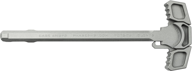 Phase 5 Weapon Systems Inc Dual Latch Charging Handle Satin Mag Small - Phase 5 Weapon Systems