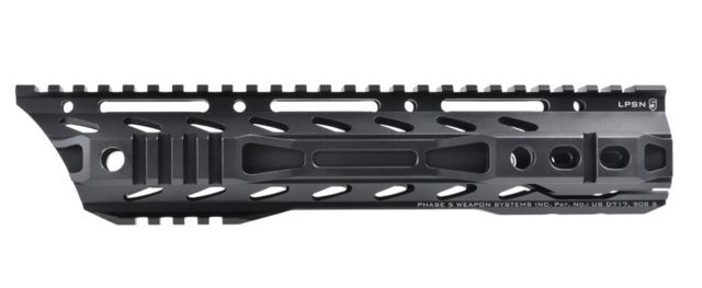 USED Phase 5 Weapon Systems Inc Lo-Pro Slope Nose Handguard AR-15 10.5 in Picatinny Black LPSN10.5 EDEMO1 Used Condition Fair - Phase 5 Weapon Systems Inc