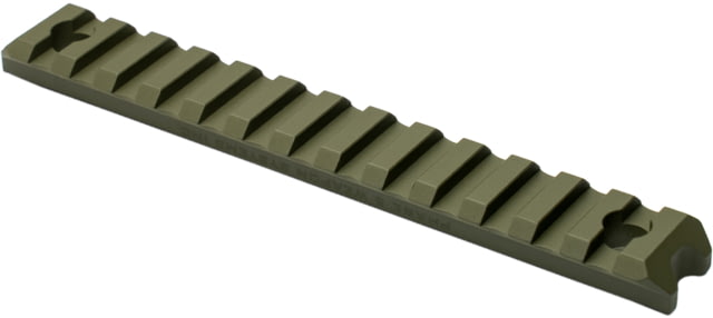 Phase 5 Weapon Systems Inc M-LOK Picatinny Rail Section 13 Slot OD Green