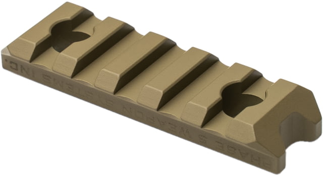 Phase 5 Weapon Systems Inc M-LOK Picatinny Rail Section 5 Slot Flat Dark Earth - Phase 5 Weapon Systems