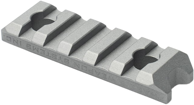 Phase 5 Weapon Systems Inc M-LOK Picatinny Rail Section 5 Slot Satin Mag - Phase 5 Weapon Systems