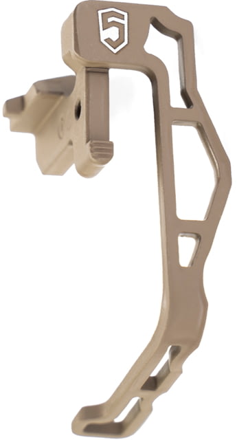 Phase 5 Weapon Systems Inc V2 .308 Caliber Extended Bolt Release Flat Dark Earth Small - Phase 5 Weapon Systems Inc