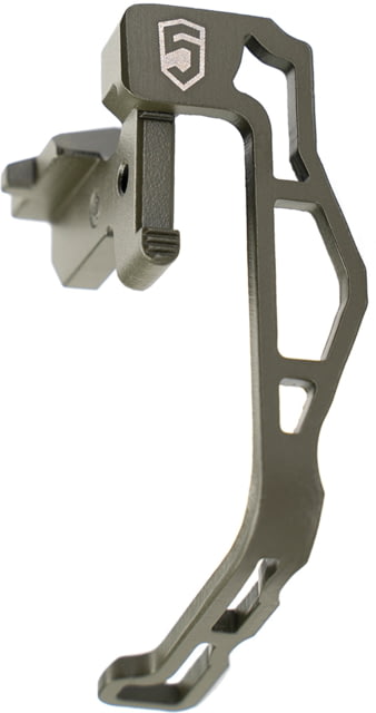 Phase 5 Weapon Systems Inc V2 .308 Caliber Extended Bolt Release Od Green Small - Phase 5 Weapon Systems Inc