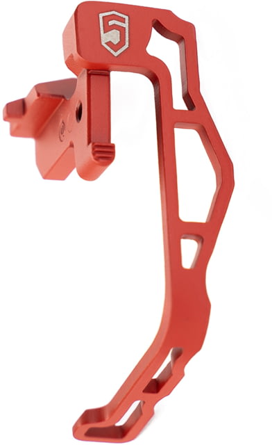 Phase 5 Weapon Systems Inc V2 .308 Caliber Extended Bolt Release Red Small - Phase 5 Weapon Systems Inc