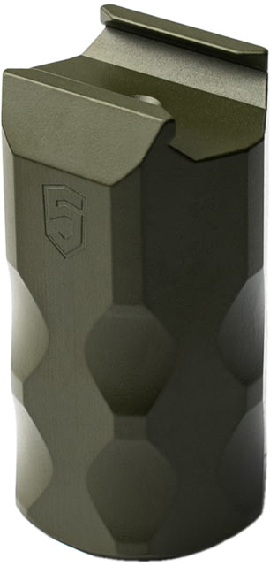 Phase 5 Weapon Systems Inc Picatinny Hex Vertical Foregrip 2.25in OD Green - Phase 5 Weapon Systems Inc