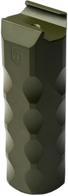 Phase 5 Weapon Systems Inc Picatinny Hex Vertical Foregrip 3.75in OD Green - Phase 5 Weapon Systems Inc