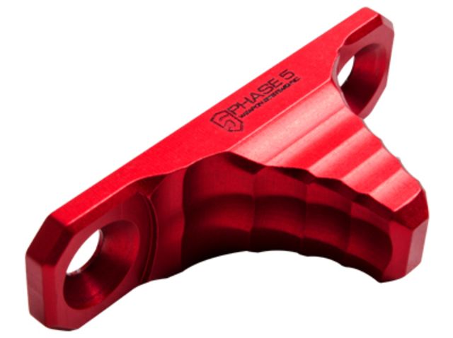 Phase 5 Weapon Systems Inc Mini Hand Stop - MLOK/MHS-MLOK Red - Phase 5 Weapon Systems Inc