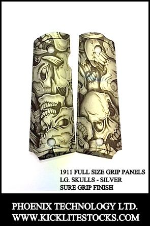 Phoenix Technology  Grip Panels Insanity Silver - Phoenix Technology