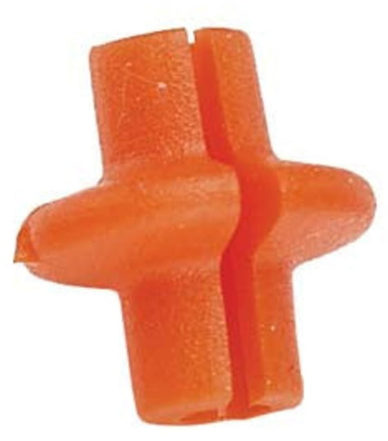 Pine Ridge Archery Kisser Button Slotted Orange 1 pk.