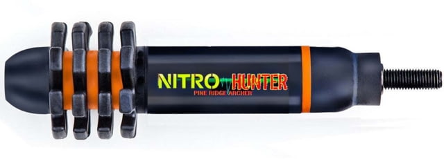 Pine Ridge Archery Nitro Hunter Stabilizer Black/Orange 5.5in - Pine Ridge Archery