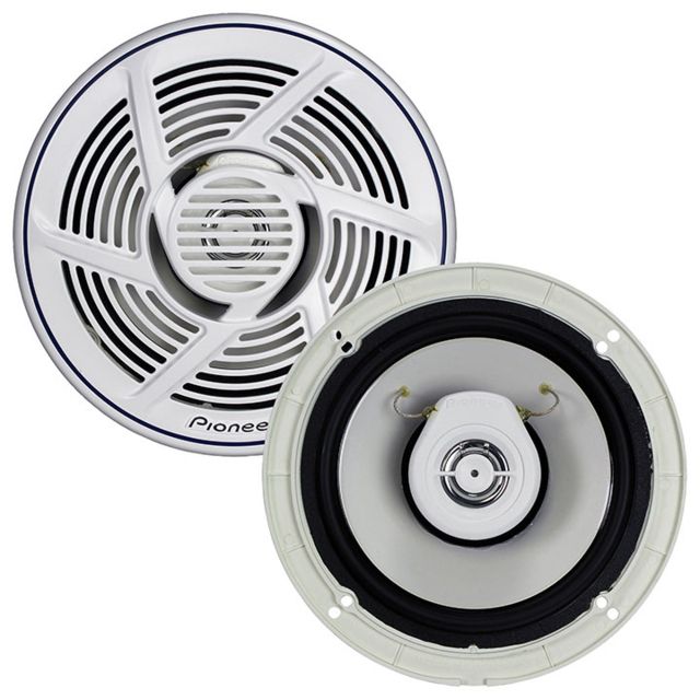 Pioneer 6.5in 2-Way Marine Speaker White - Pioneer