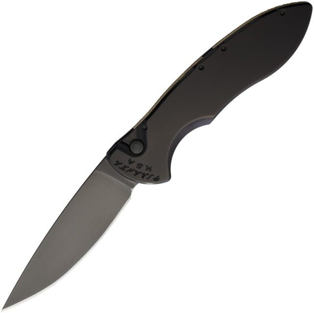 Piranha Knives Auto Fusion Buttonlock Blk PKC - Piranha Knives