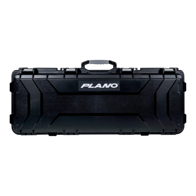 Plano Element Gun Eqpmnt Case 44 in Double Tact Gun w/Gray Accent Black