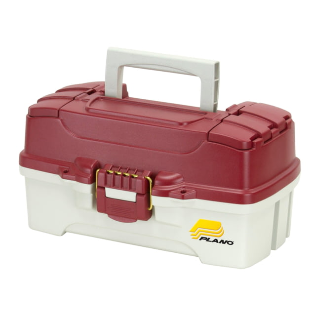 Plano Tackle Box w/ Dual Top Access Maroon/Sandstone Small