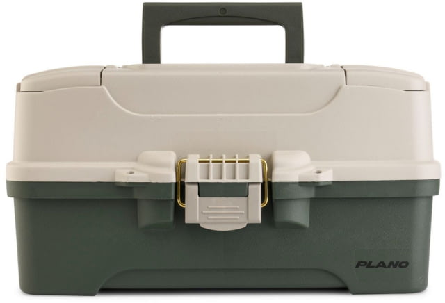 Plano Three-Tray Tackle Box Bass KitTan/Green