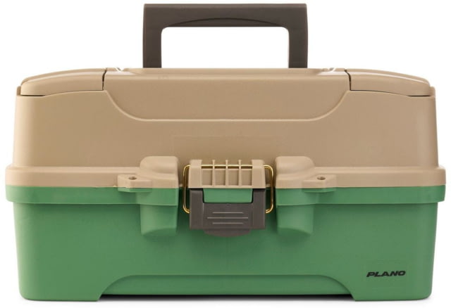 Plano Three-Tray Tackle Box Catfish KitGreen/Tan