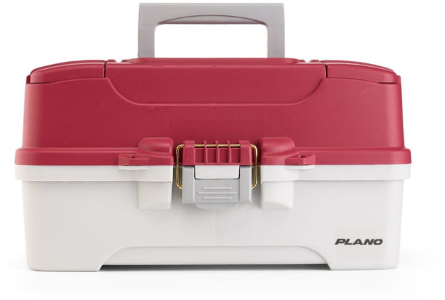 Plano Three-Tray Tackle Box Salmon KitMaroon/Grey